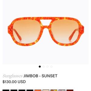 Poppy Lissiman Jimbob Sunglasses in Sunset